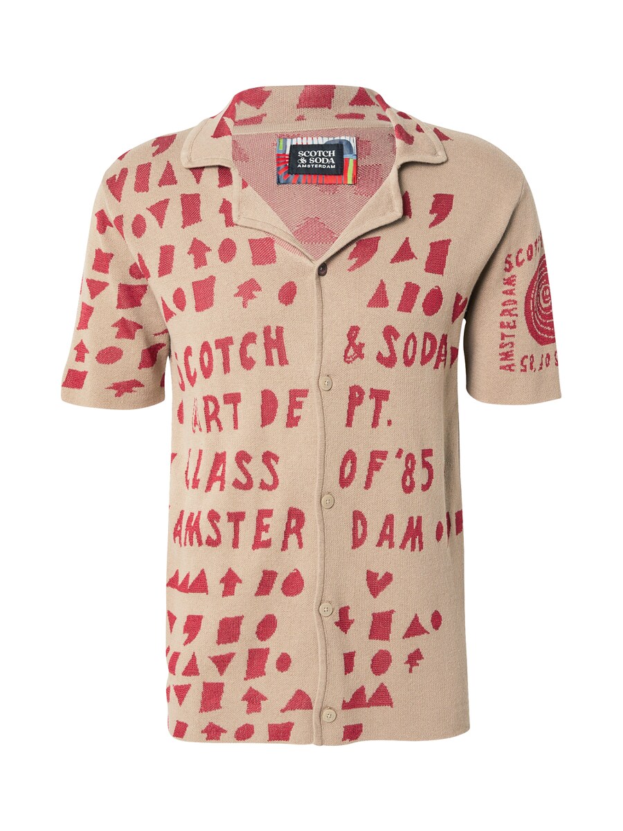 

Вязаный кардиган SCOTCH & SODA, бежевый