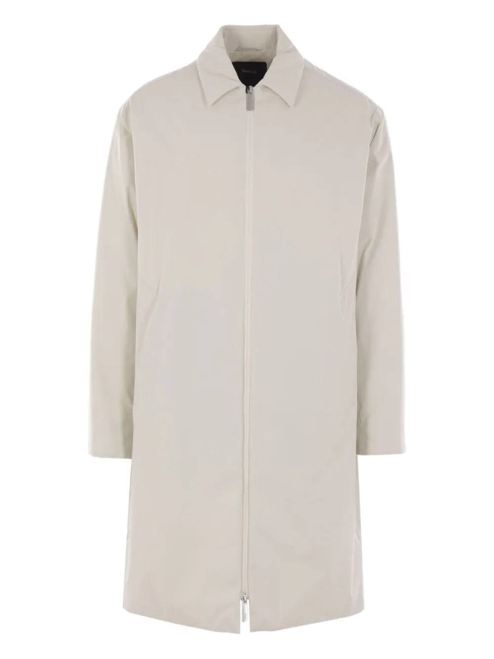 

Пальто на молнии с заостренным воротником Laminar, нейтральный