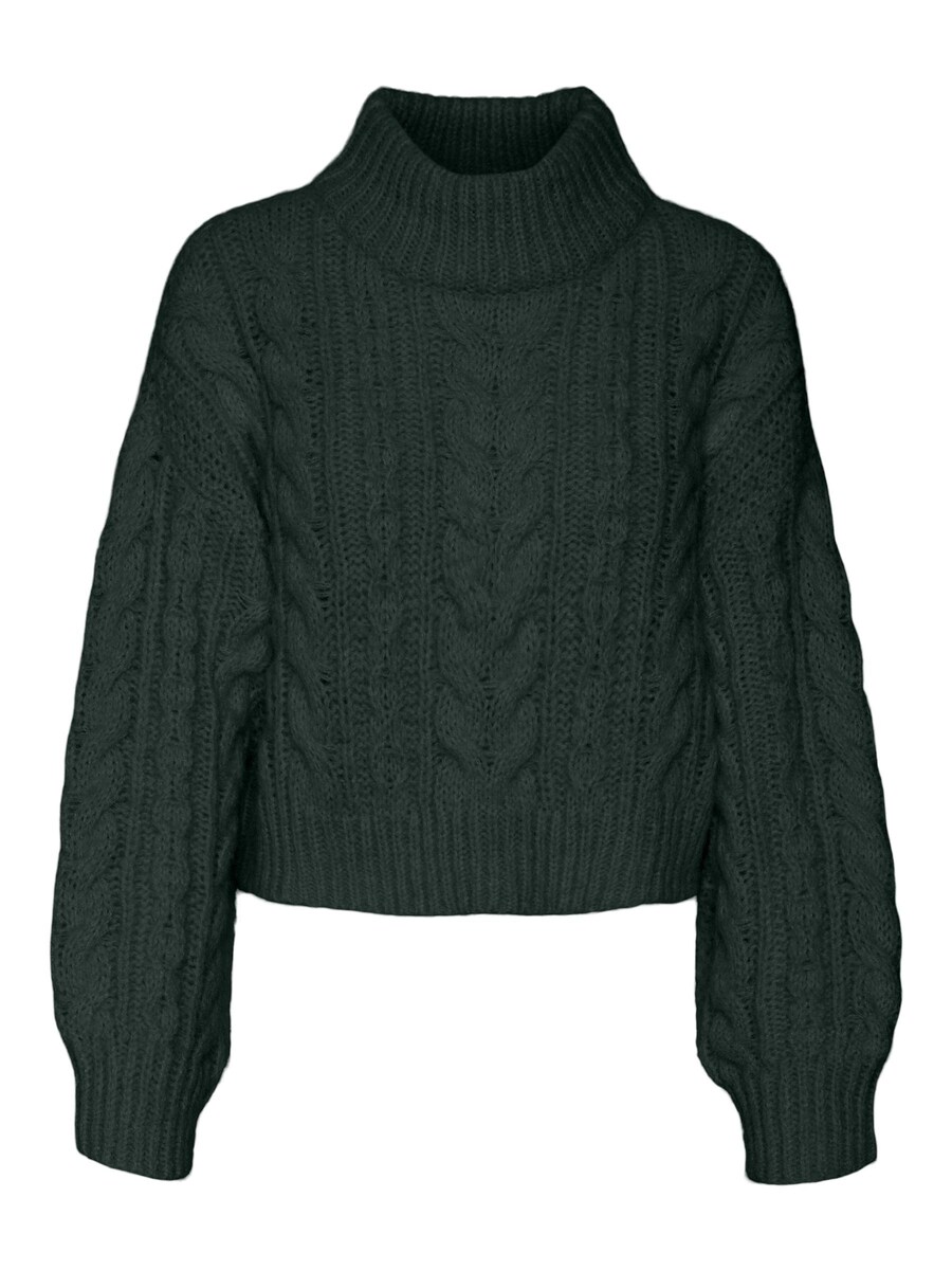 

Водолазка VERO MODA Sweater DREAM, темно-зеленый