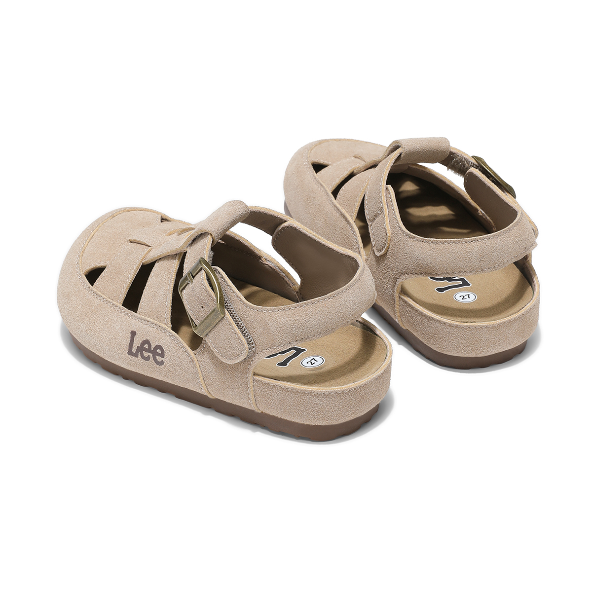 Сандалии Abrasion Resistant Breathable Lightweight Cushioning Children's als Children Aged 3 7 Years Old Lee, Sand — фото 4