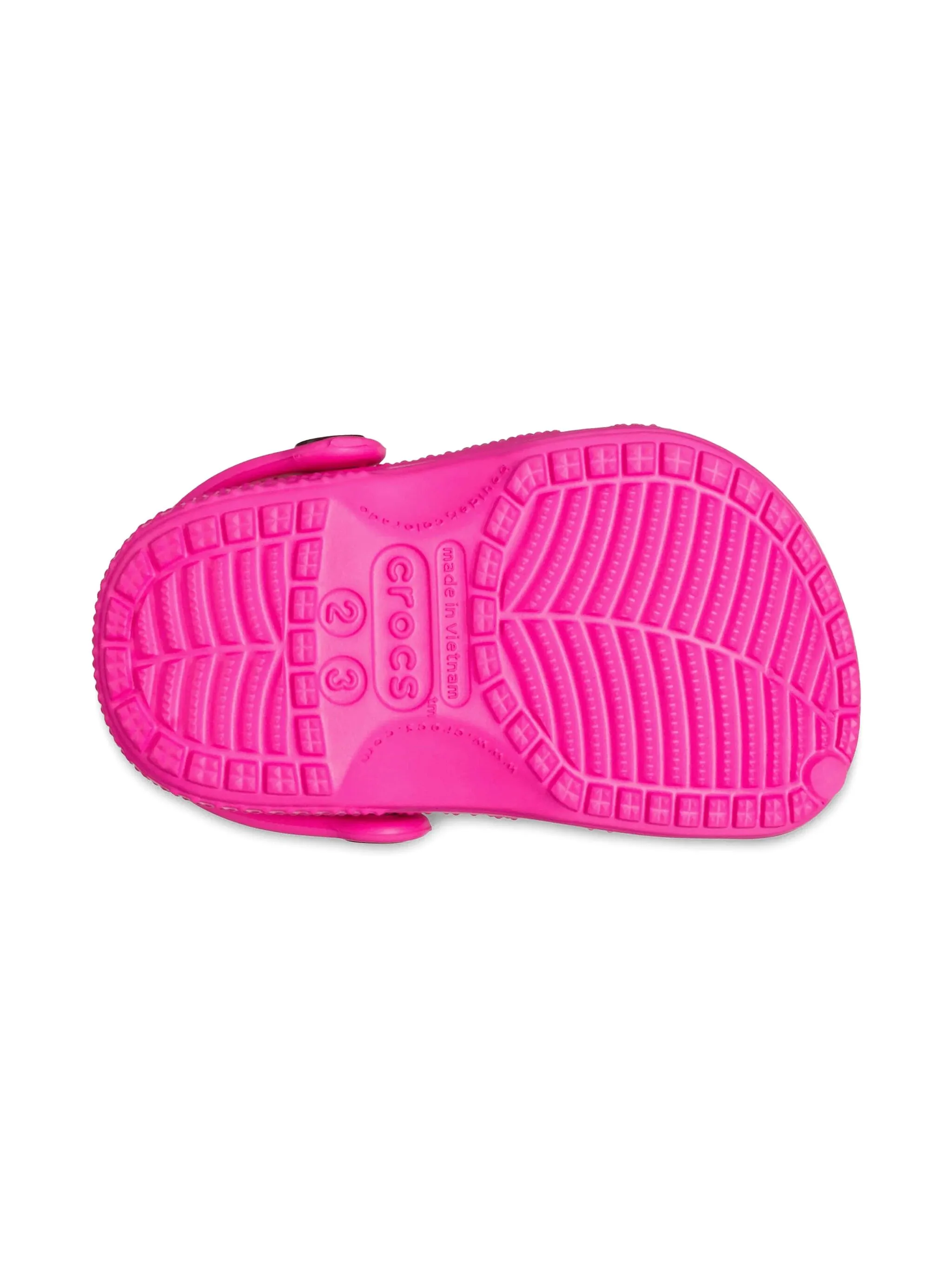 Клоги на плоской подошве Crocs Kids, розовый — фото 2