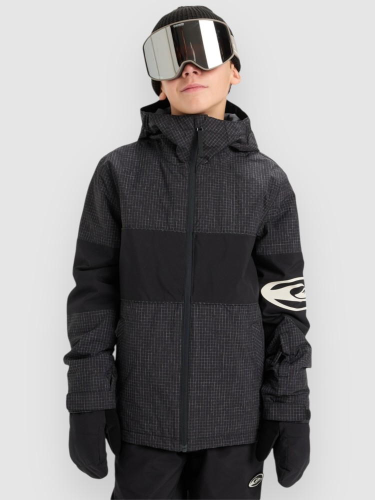 

Куртка для сноуборда Quiksilver High In The Hood Kids Jacke, true black, Черный, Куртка для сноуборда Quiksilver High In The Hood Kids Jacke, true black
