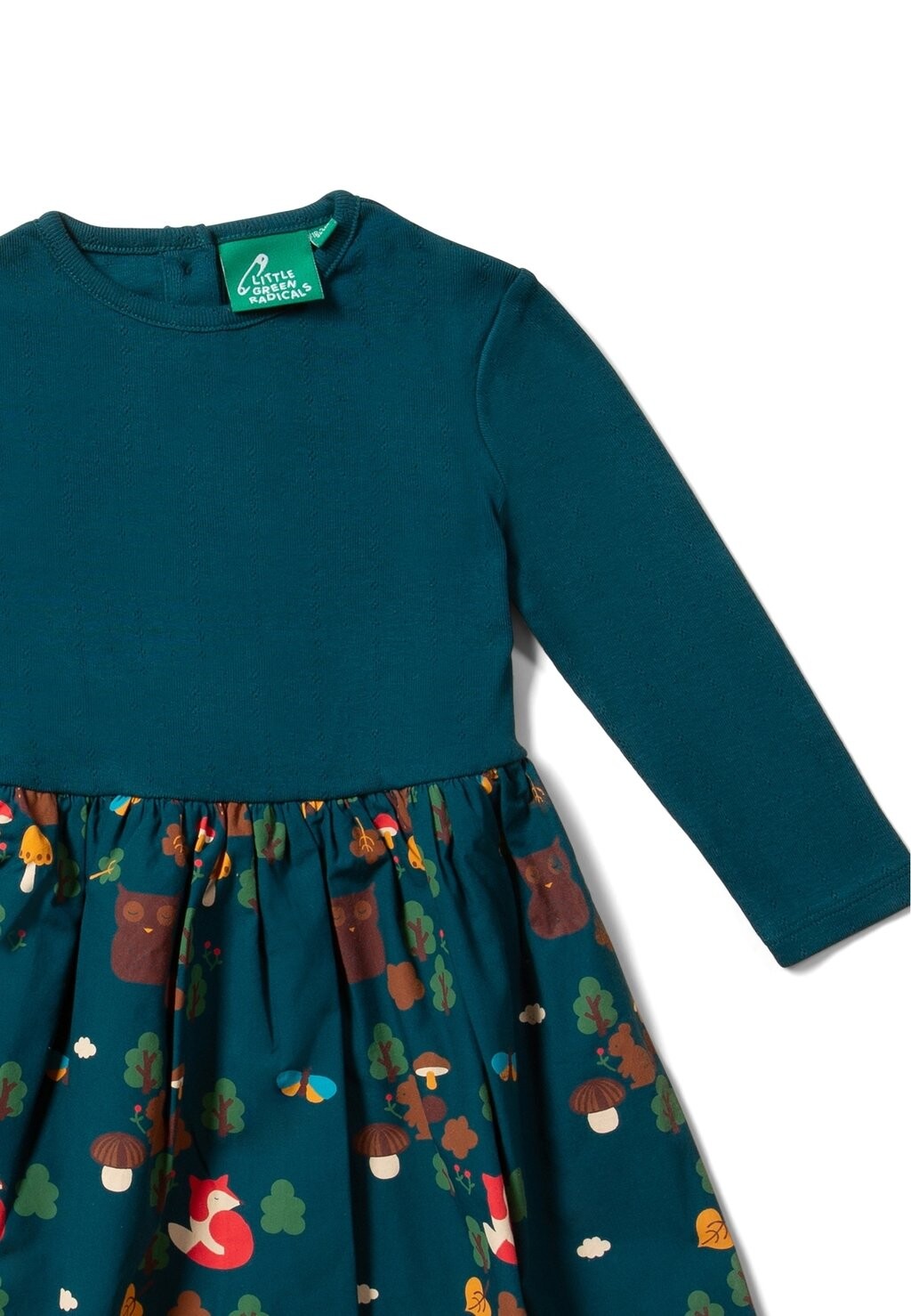 

Дневное платье LONG SLEEVE TWIRLER Little Green Radicals, синий