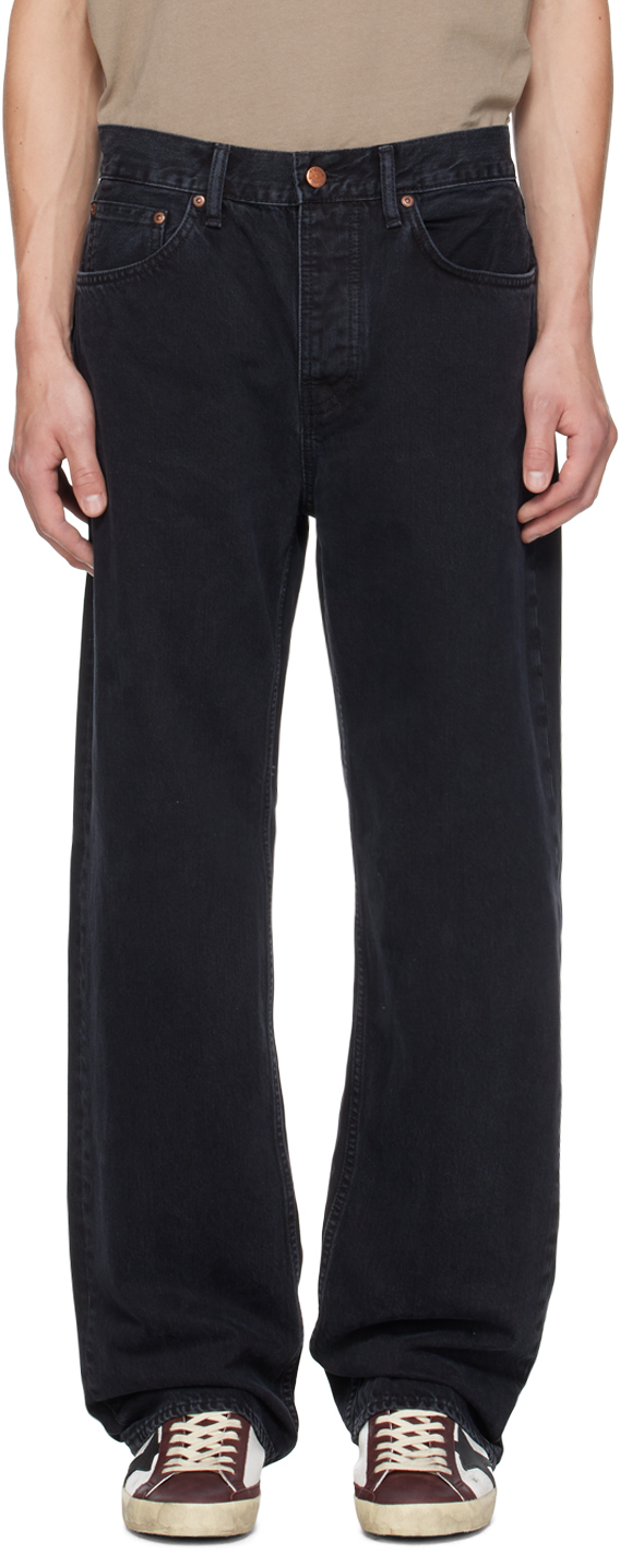 

Черные джинсы Tuff Tony Nudie Jeans, Black hole