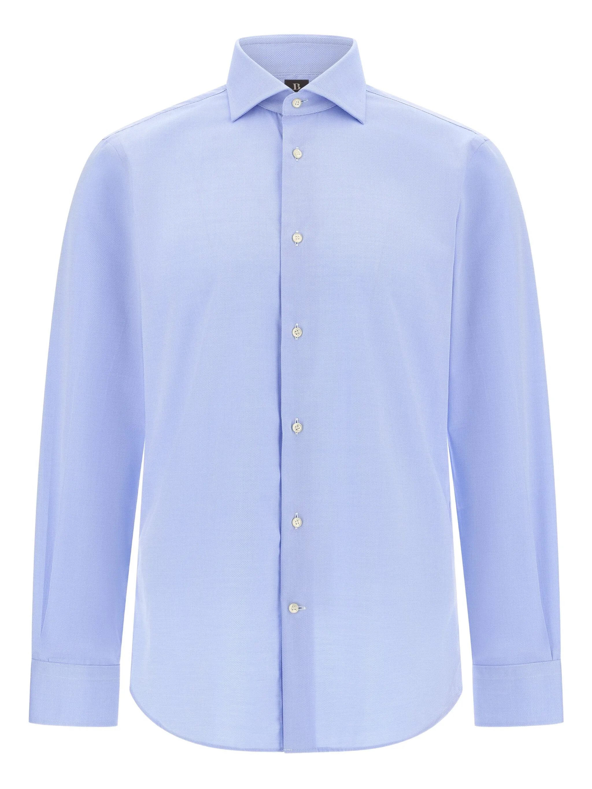 

Однотонная рубашка Boggi Milano, синий