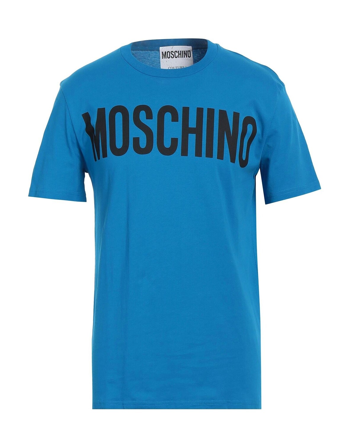 

Футболка Moschino, лазурный