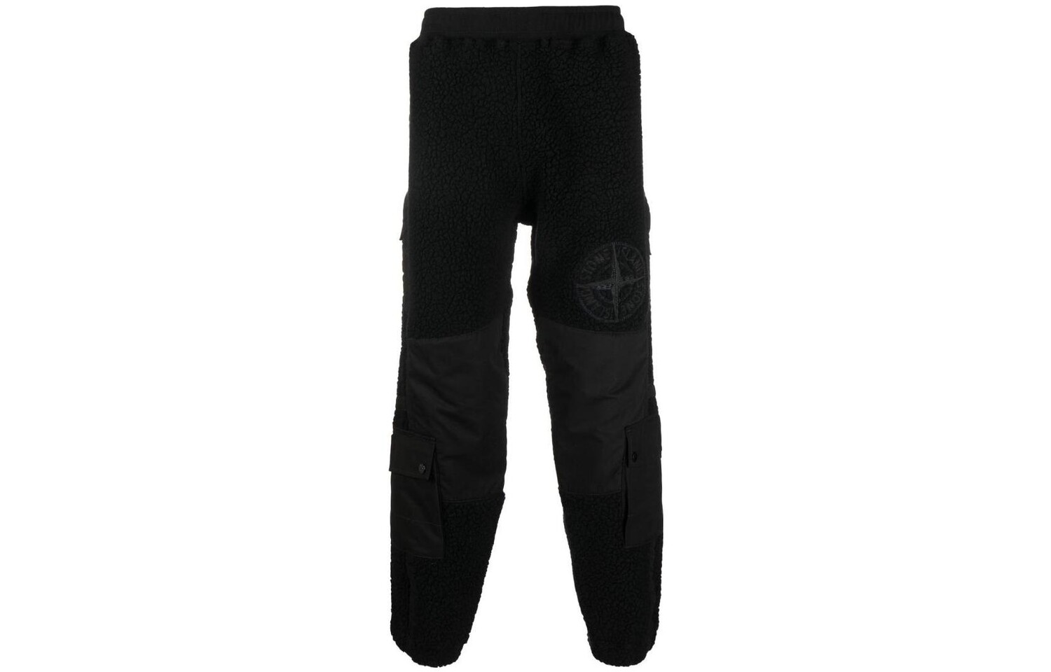 

STONE ISLAND Мужские трикотажные спортивные штаны, цвет Black