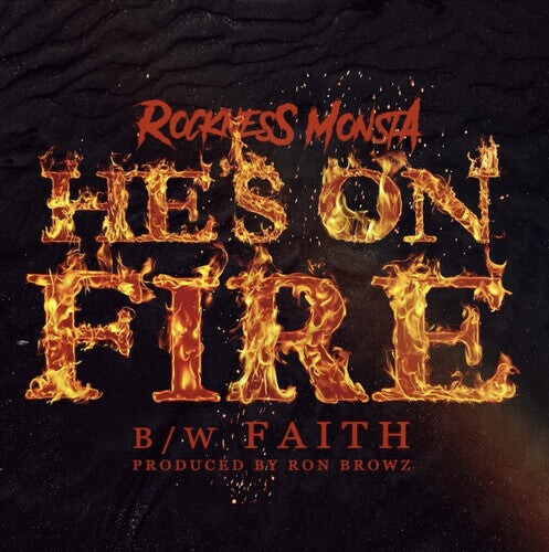 

Сингл 7" Rockness Monsta (of Heltah Skeltah): He's On Fire / Faith