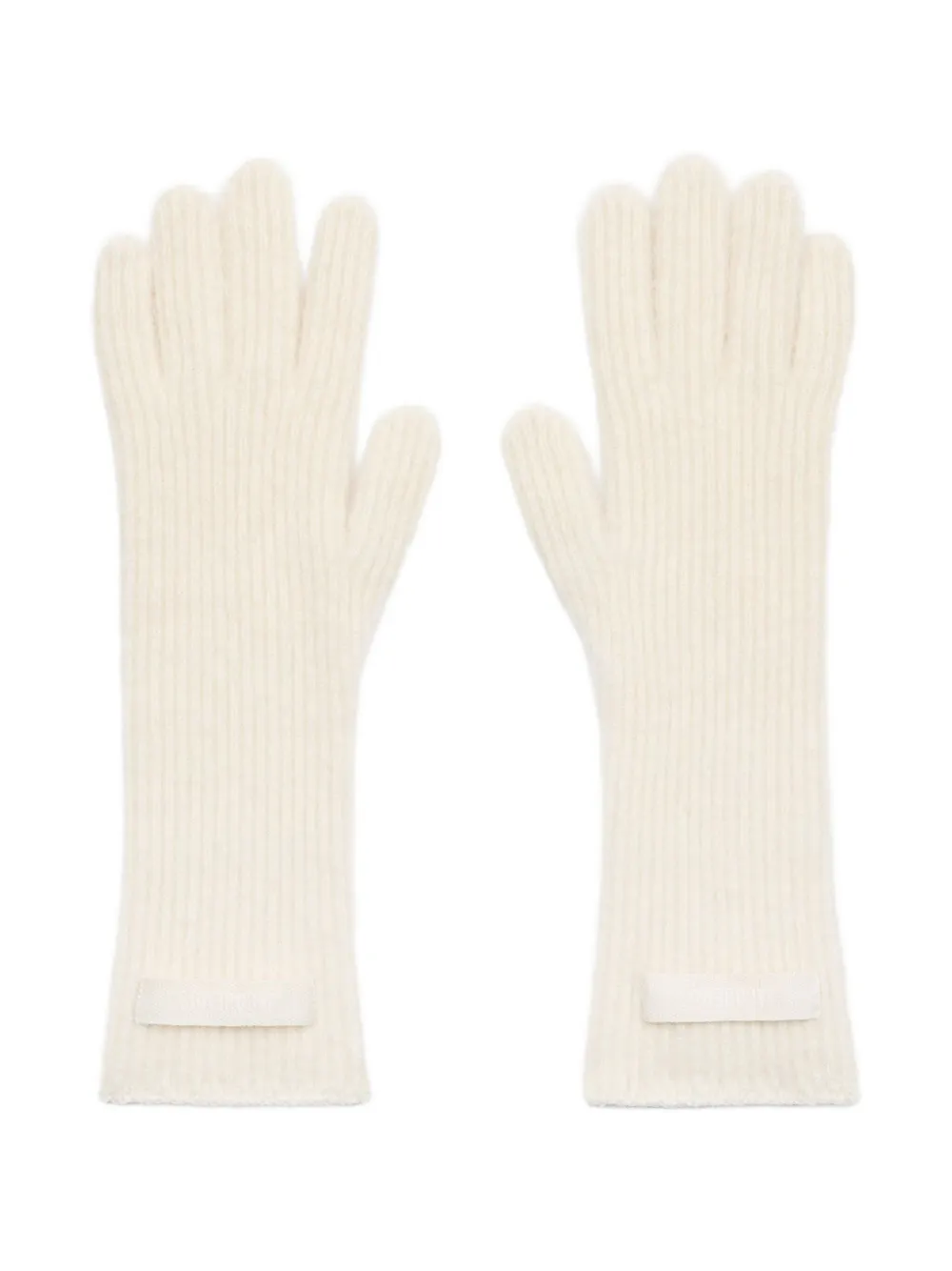 

Перчатки The Gos Grain JACQUEMUS, белый