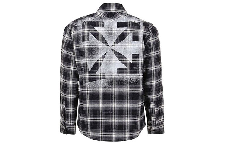 

OFF-WHITE Мужская рубашка, цвет Black