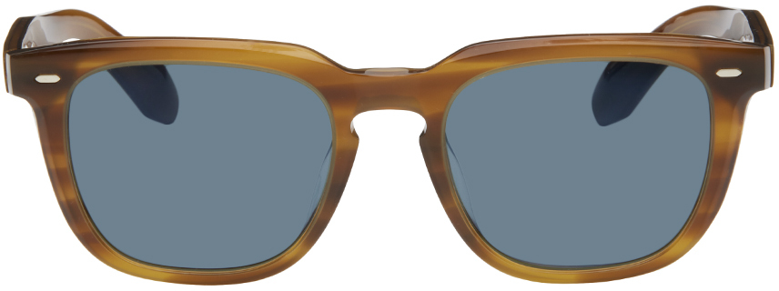 

Коричневые солнцезащитные очки N.06 Oliver Peoples