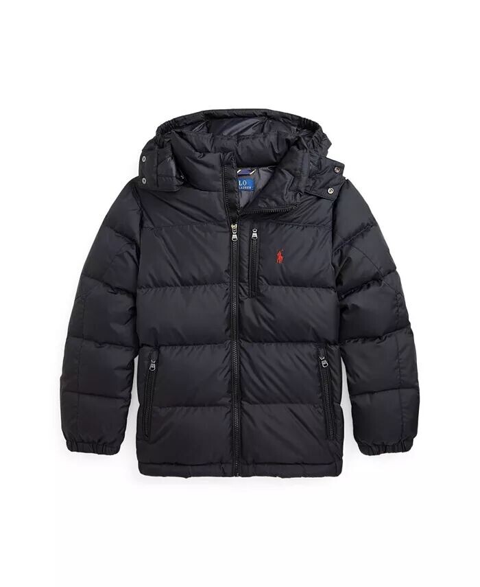 

Пуховик с капюшоном и капюшоном Big Boys Ripstop Polo Ralph Lauren, синий