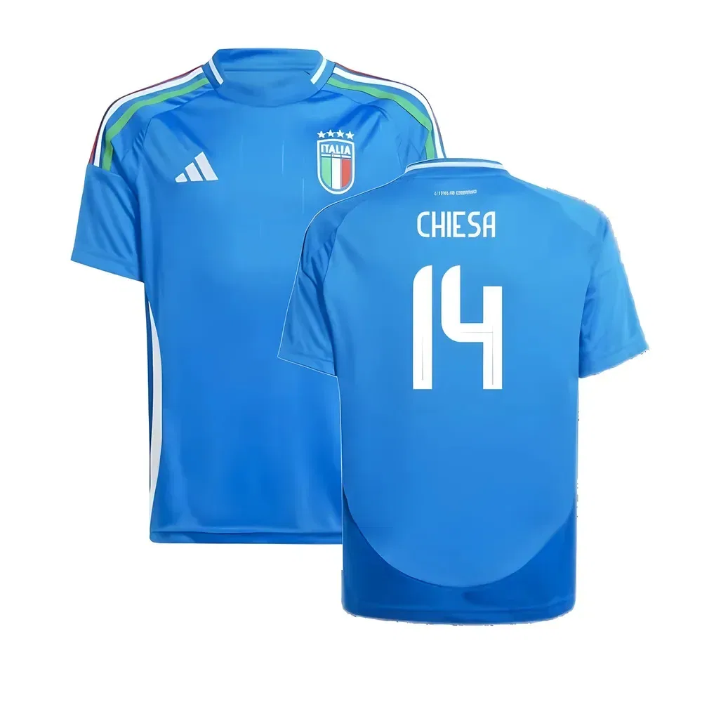 Футбольная футболка Италия 2024/2025 Home Adidas Italy, синий