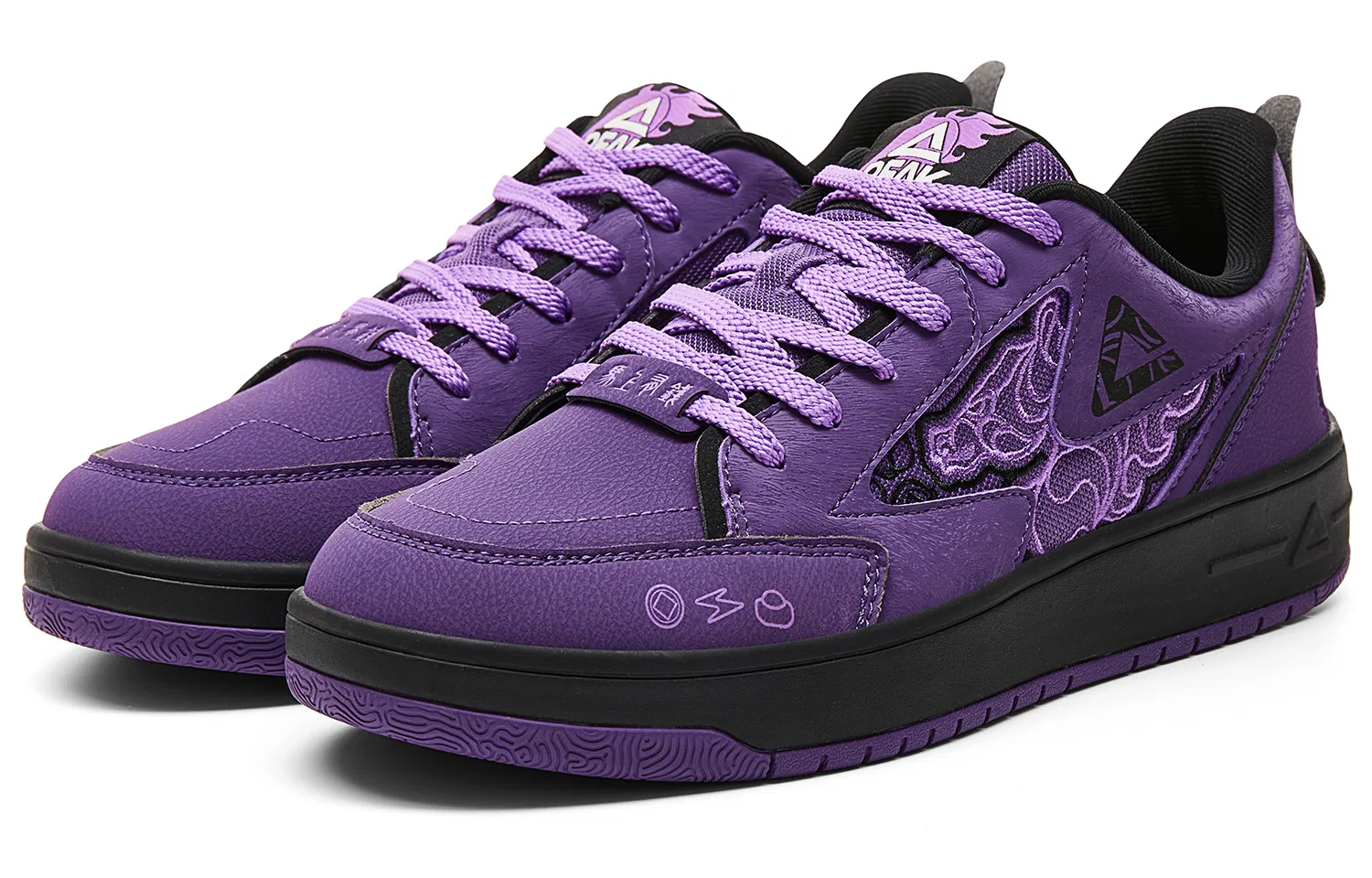 Кроссовки скейтбордические PEAK Taichi National Innovation Speedy Wealth Purple — фото 4