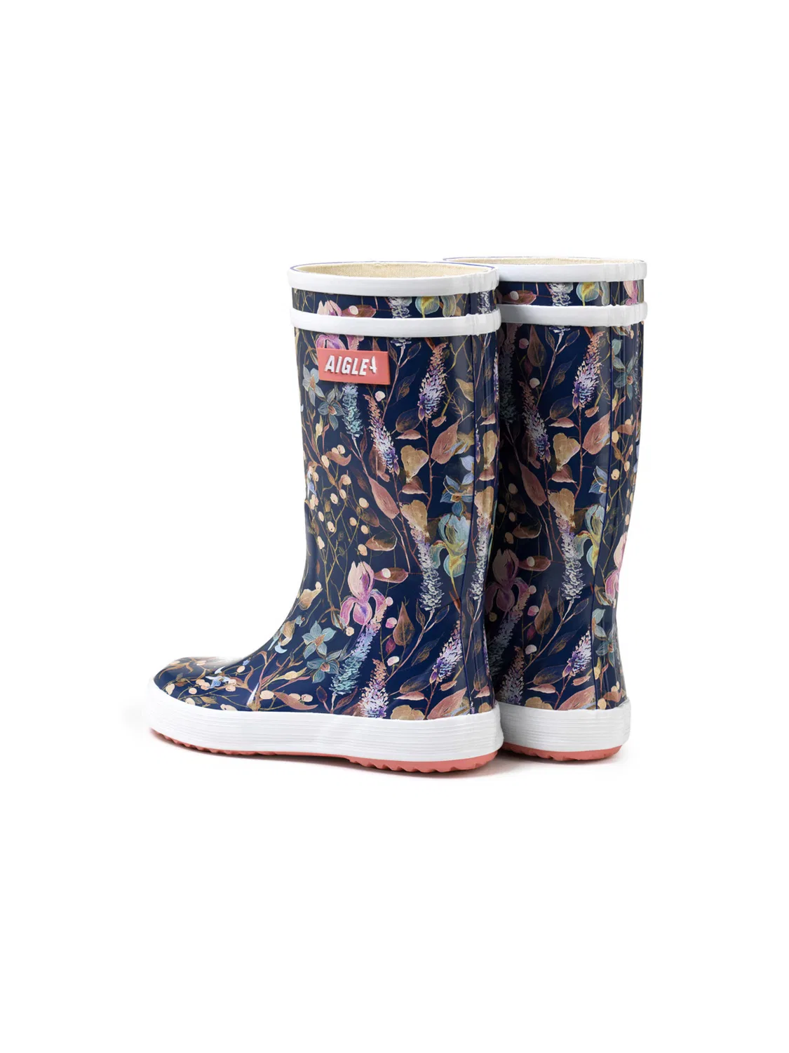 Ботинки Aigle Lolly Pop Play Unisex в темно-синем цвете — фото 3