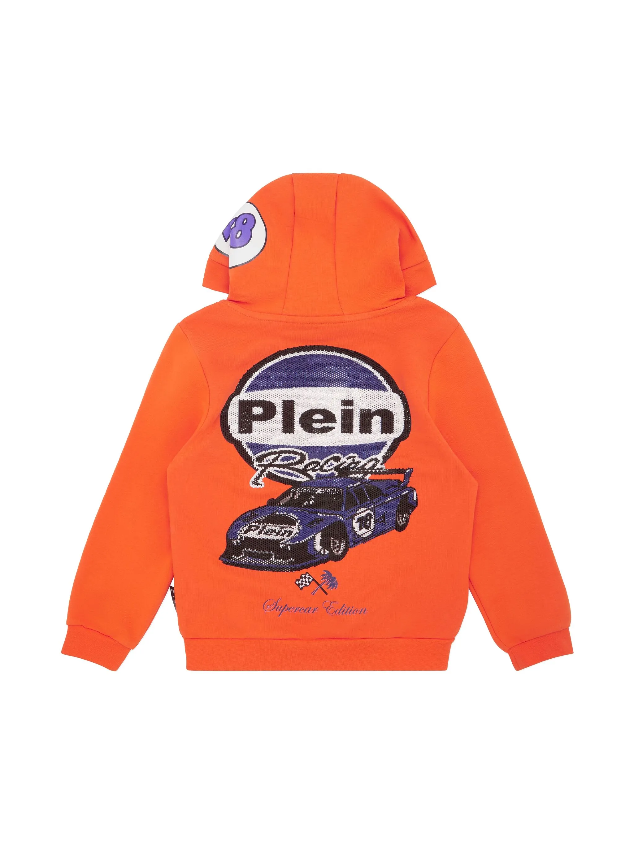 Худи Strass Cars Racing Philipp Plein, оранжевый — фото 2