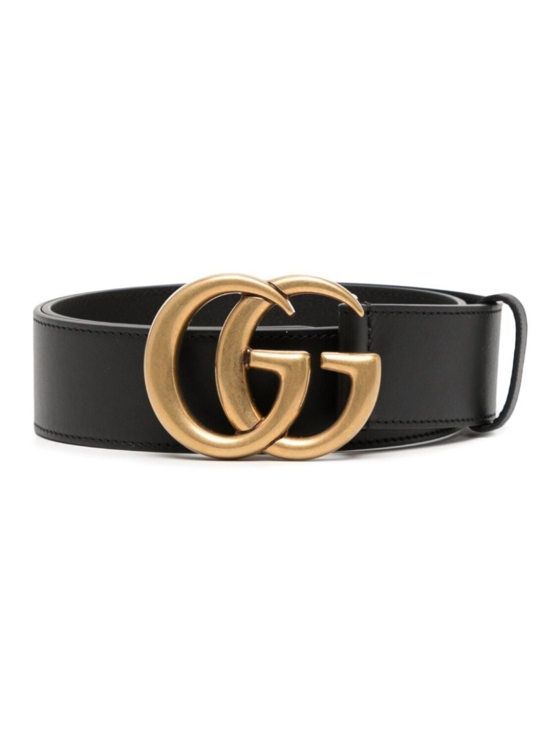 

Ремень с пряжкой Double G Gucci, черный