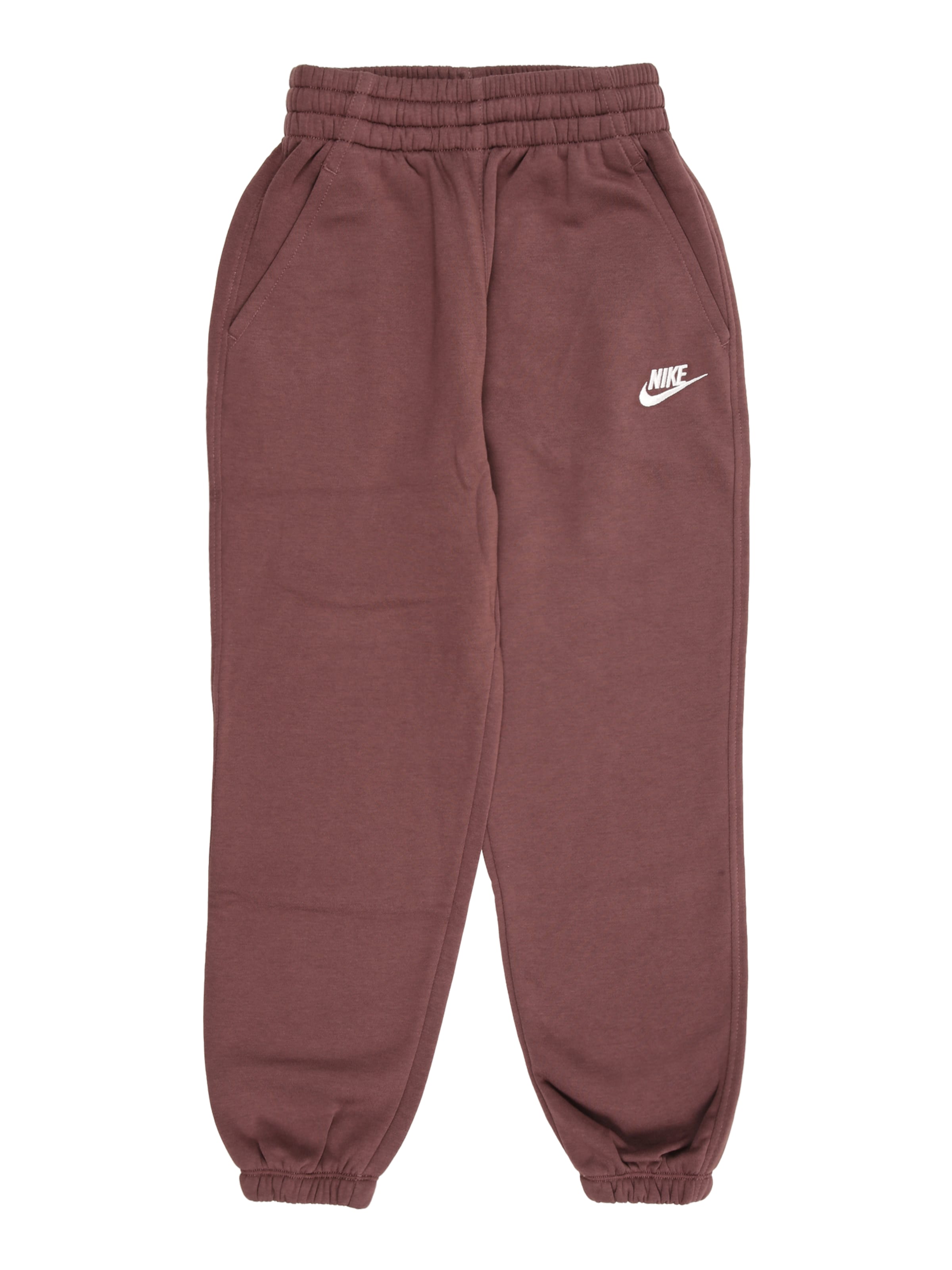 

Nike Sportswear Брюки-чинос 'CLUB FLC' в цвете Chocolate