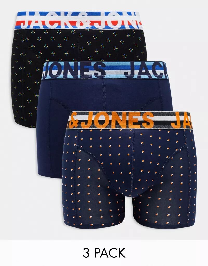 

Комплект из трех трусов с узором Jack & Jones