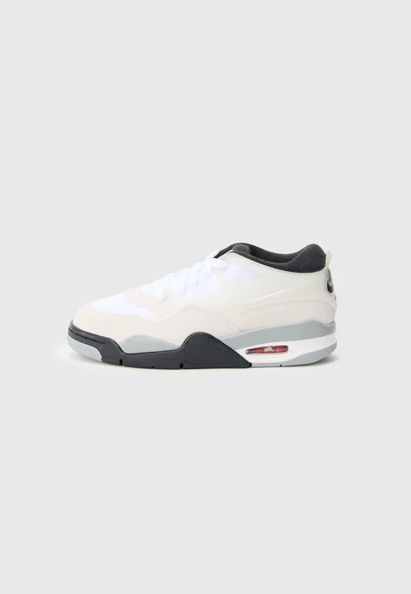 Кроссовки air 4 rm bg Jordan, White/Black/Light Smoke Grey