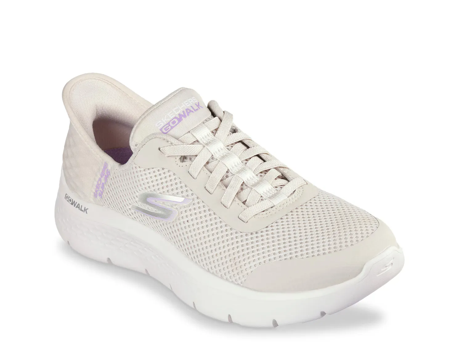 

Кроссовки Hands Free Slip-Ins GO Walk Flex Grand Entry Slip-On Sneaker Skechers, кремовый, Бежевый, Кроссовки Hands Free Slip-Ins GO Walk Flex Grand Entry Slip-On Sneaker Skechers, кремовый