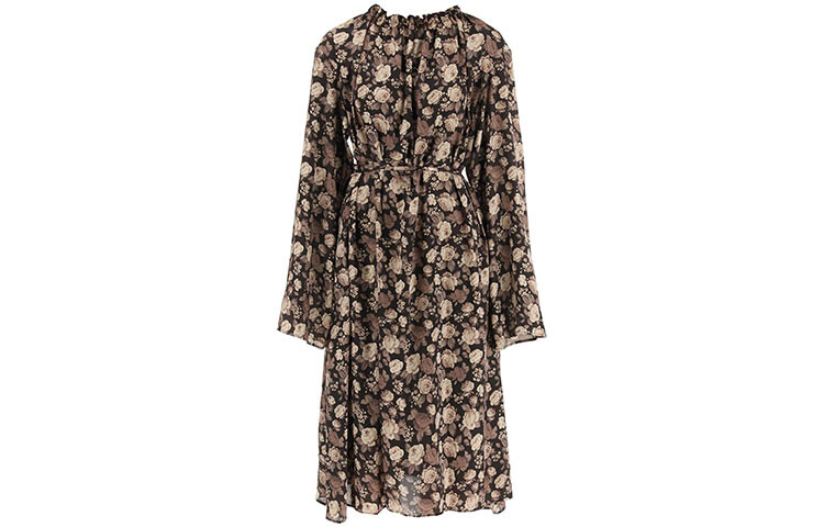 

Balenciaga Женское Платье с Длинными Рукавами, цвет Black