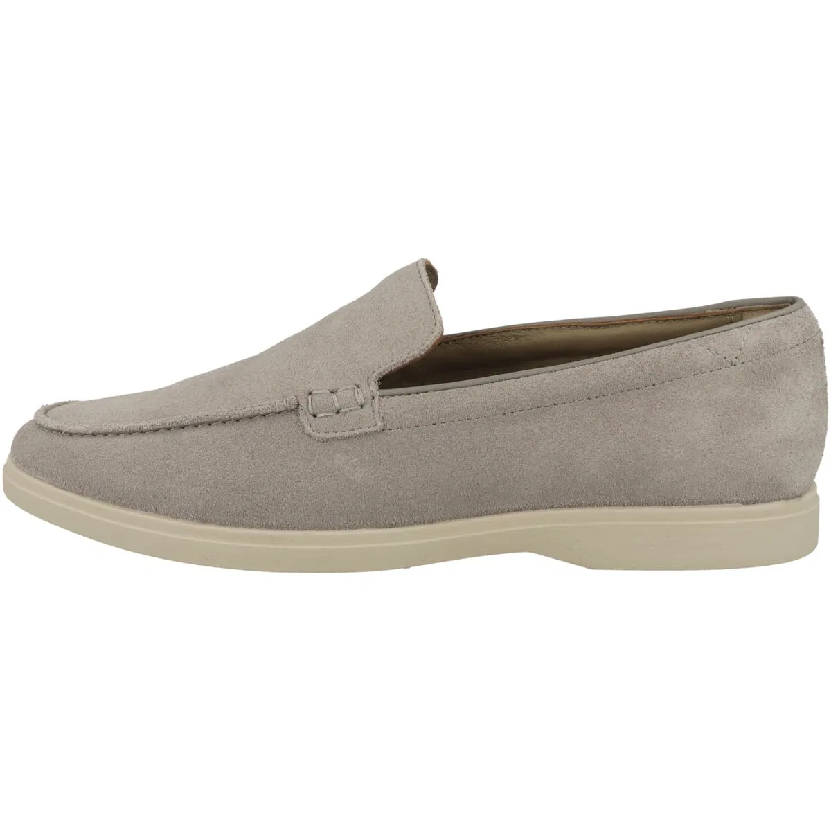 Слипперы из велюра, Clarks, серый