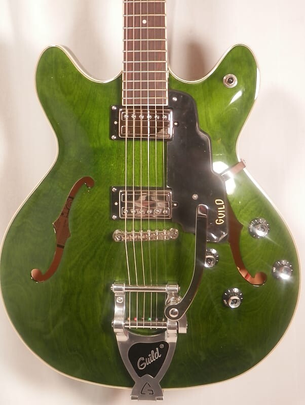 

Электрогитара Guild Starfire I DC Double Cut Semi-Hollow w/ Guild Vibrato Tailpiece Emerald Green