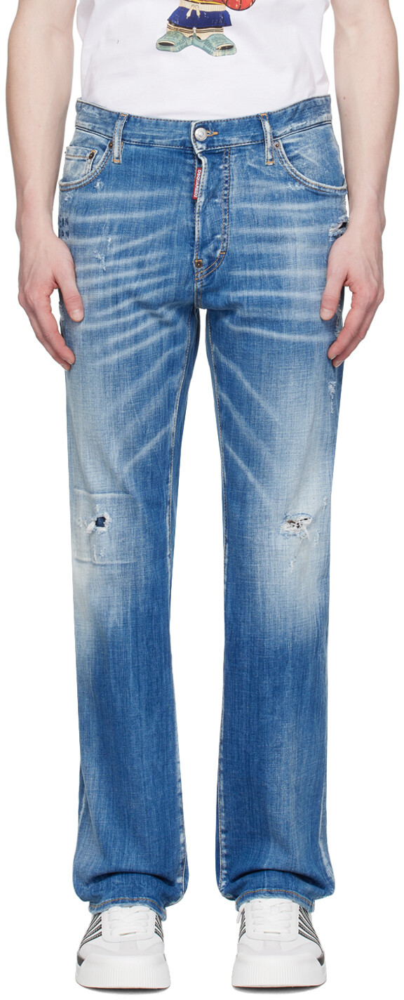 

Синие джинсы Roadie Dsquared2