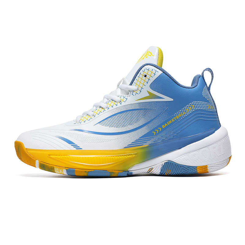 

Нескользящие низкие повседневные туфли для мужчин King Jinmai, White Blue Yellow