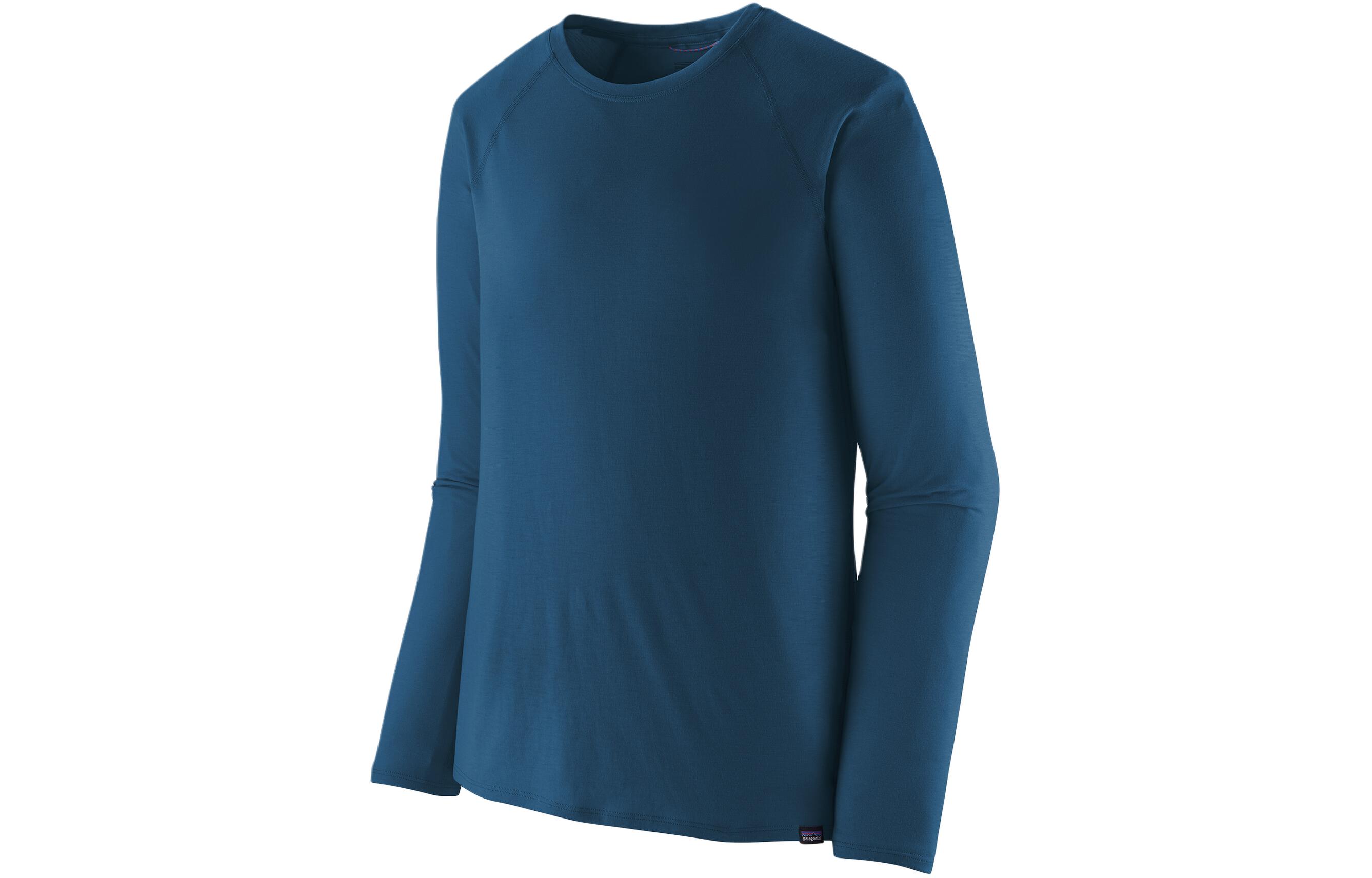 Мужская футболка Patagonia Capilene Cool Trail с длинным рукавом, цвет Lagom Blue/L MBE — фото 4