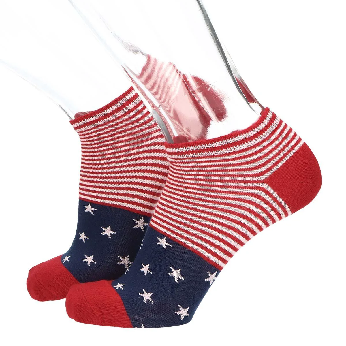 Повседневные носки Border Star длиной до колена Tommy Hilfiger, 16. Red — фото 3