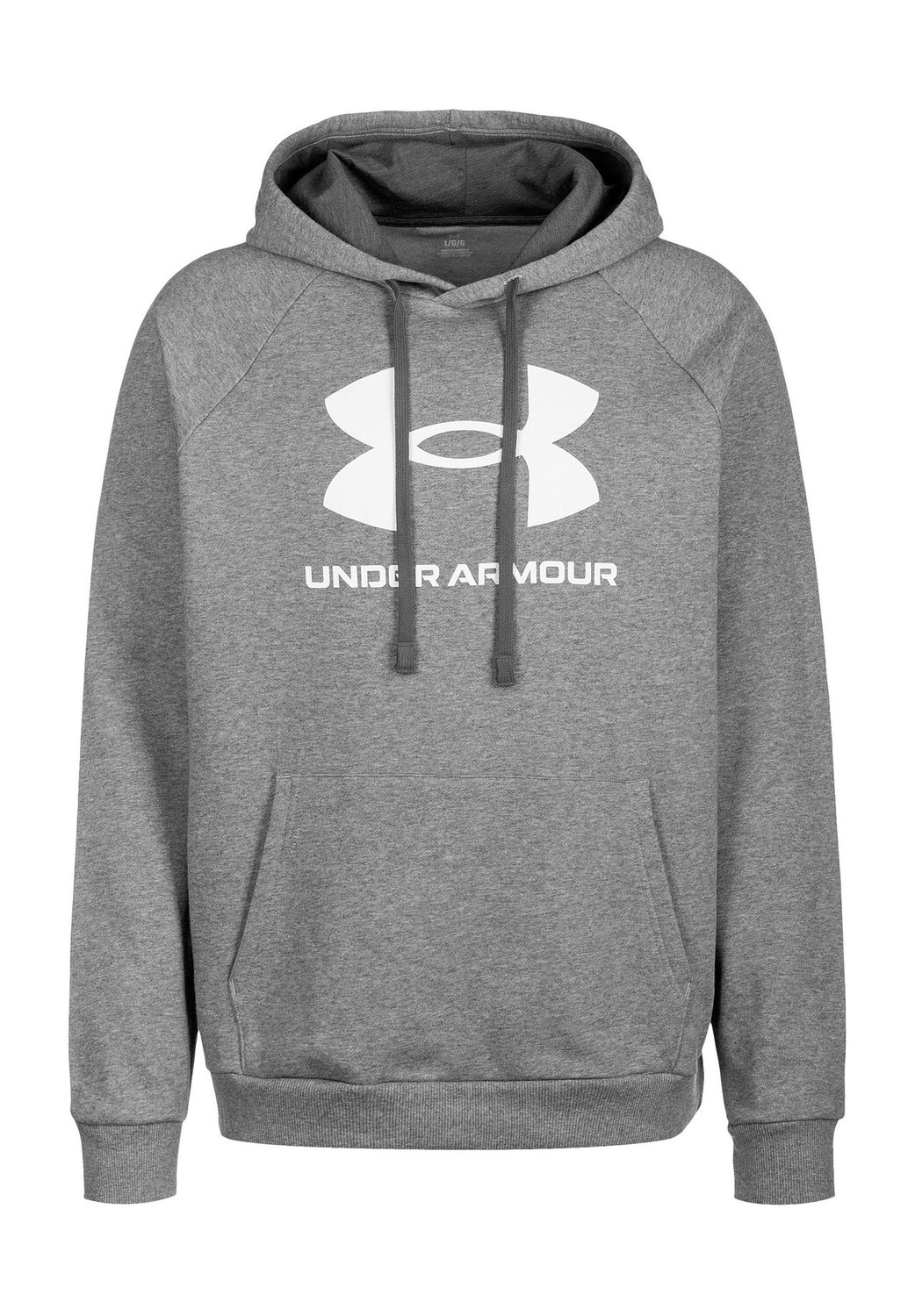 

Худи Rival Fleece Logo, карман-кенгуру, мужское UNDER ARMOUR, цвет Gray