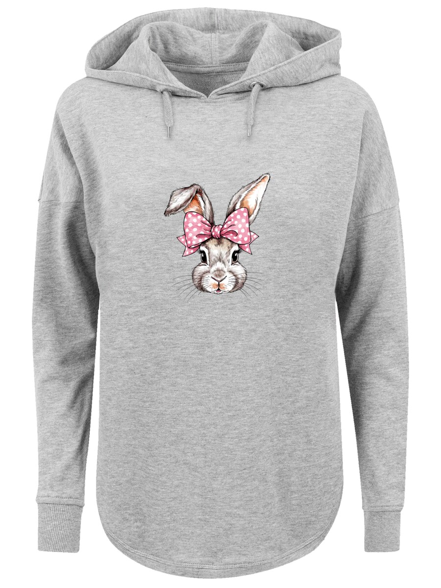 

Толстовка F4NT4STIC Niedlicher Hase mit Schleife, Grey
