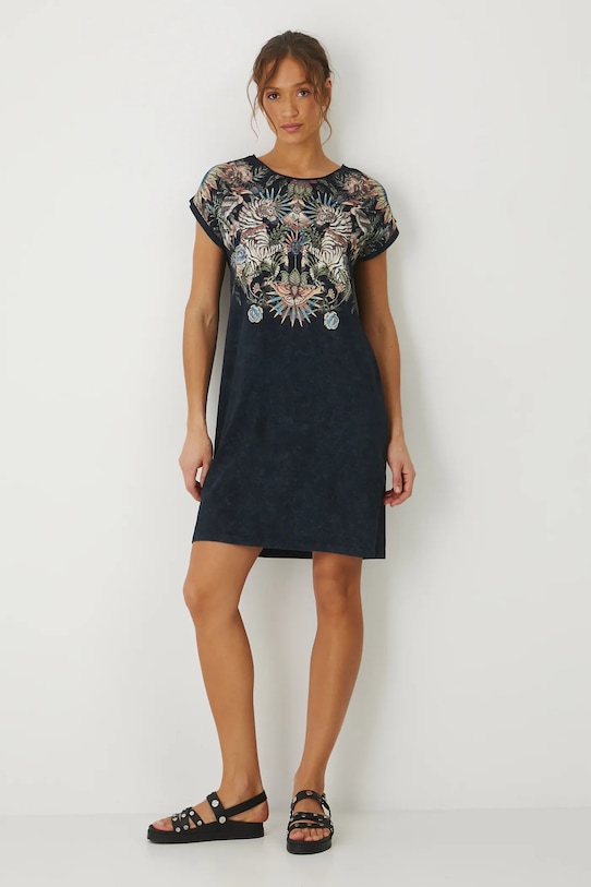 

Хлопковое платье Medicine, серый