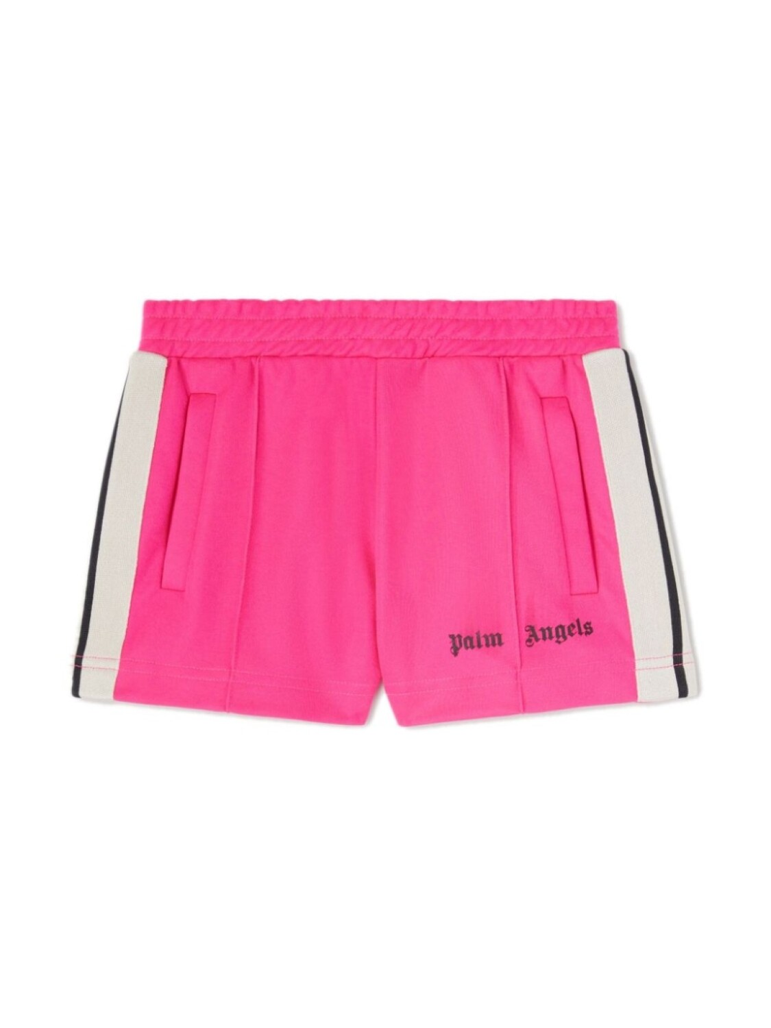 

Спортивные шорты с принтом Palm Angels Kids, розовый