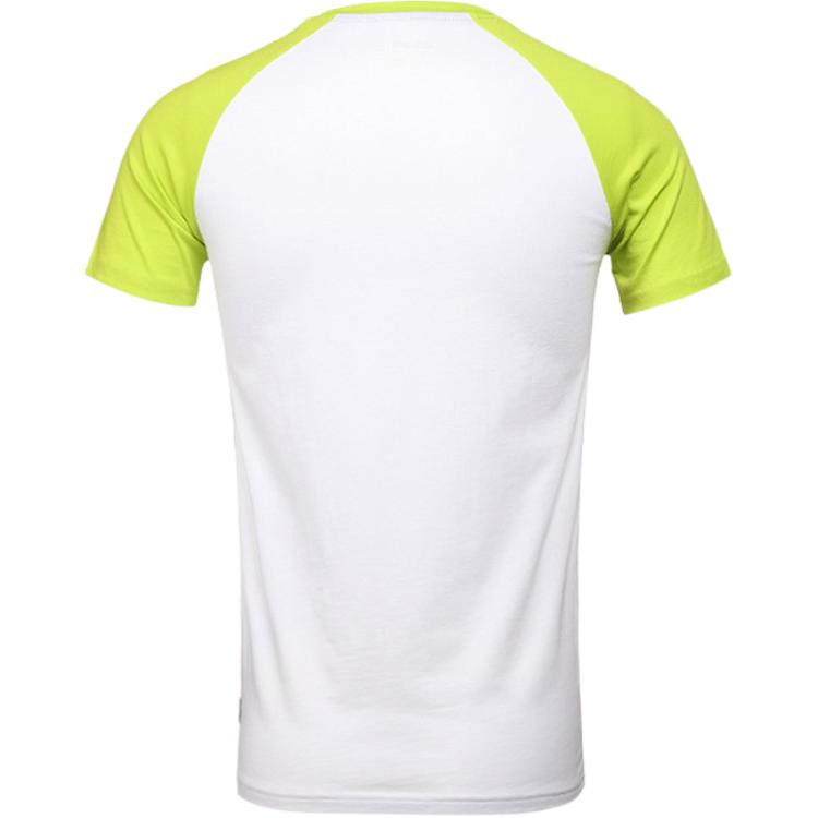Adidas Neo Футболка мужская white/green — фото 2