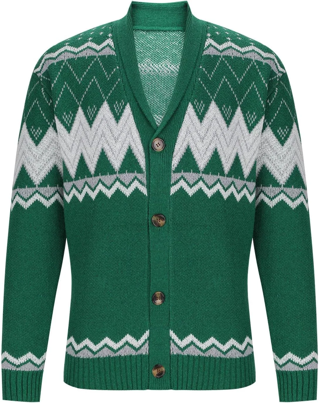 

Кардиган с шалью и открытой планкой на пуговицах