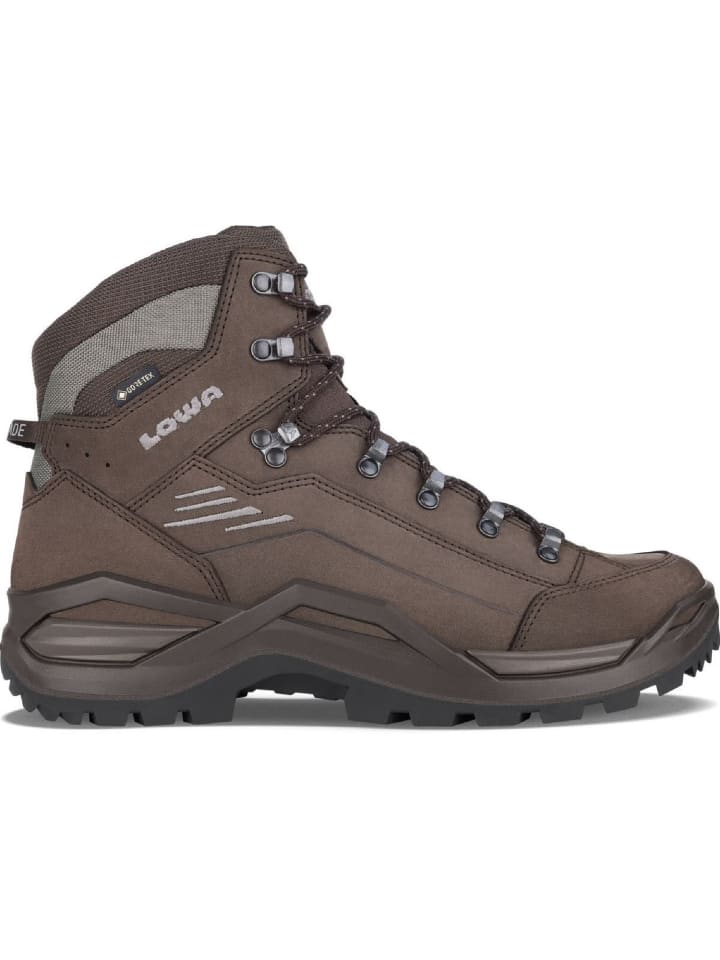 

Туфли на шнуровке LOWA Wanderschuhe RENEGADE EVO GTX MID, коричневый