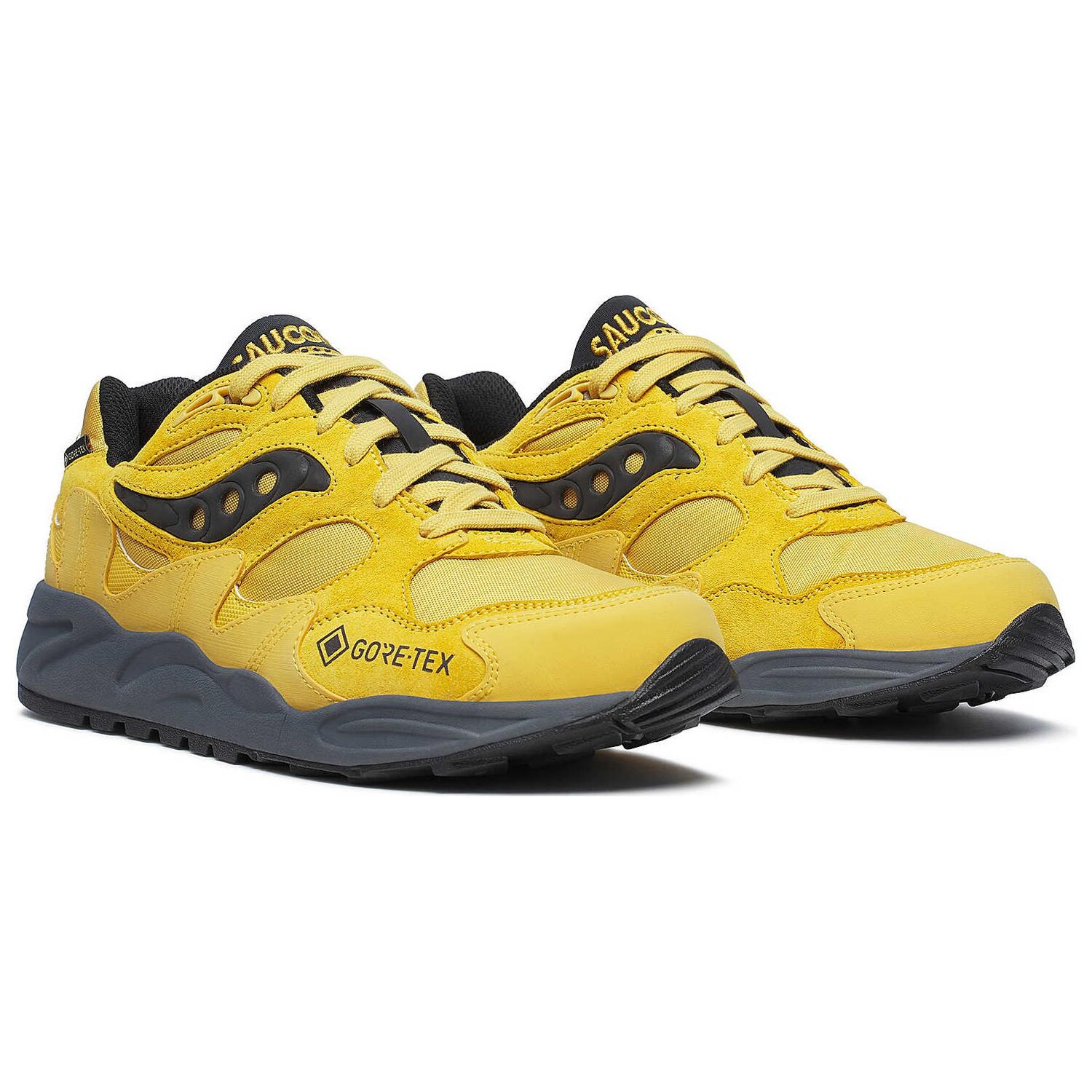 Кроссовки мужские Grid Shadow 2 с низким верхом, желтые/черные Saucony — фото 3