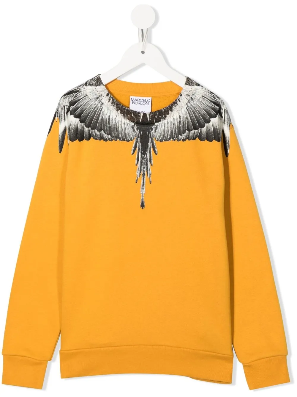 

Толстовка Icon Wings Marcelo Burlon County Of Milan Kids, желтый
