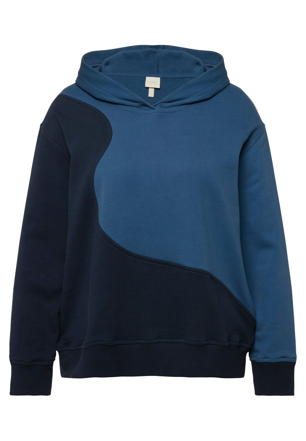 

Толстовка с капюшоном Ulla Popken, темно-синий