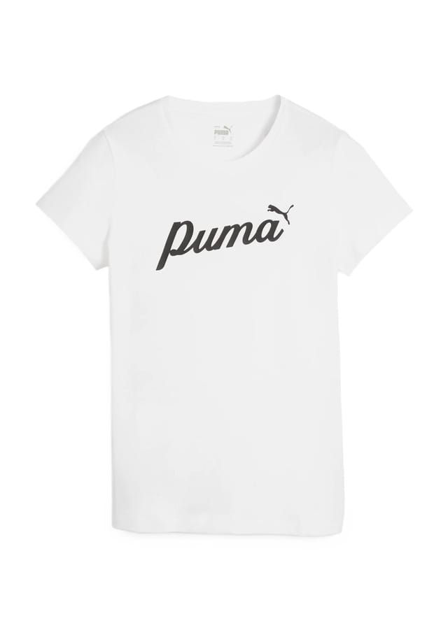 

Футболка с цветочным принтом хлопок Puma, белый