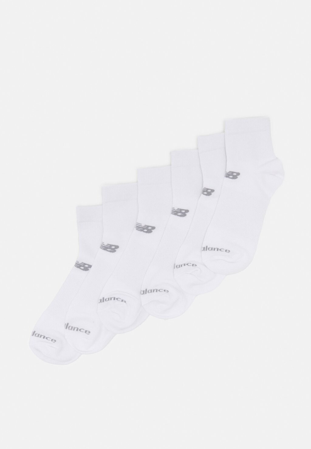 

Спортивные носки PERFORMANCE FLAT ANKLE SOCKS 6 PACK UNISEX New Balance, белый