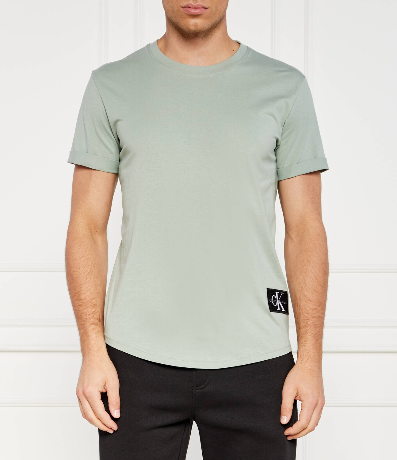 

Футболка CALVIN KLEIN JEANS Regular Fit, зеленый