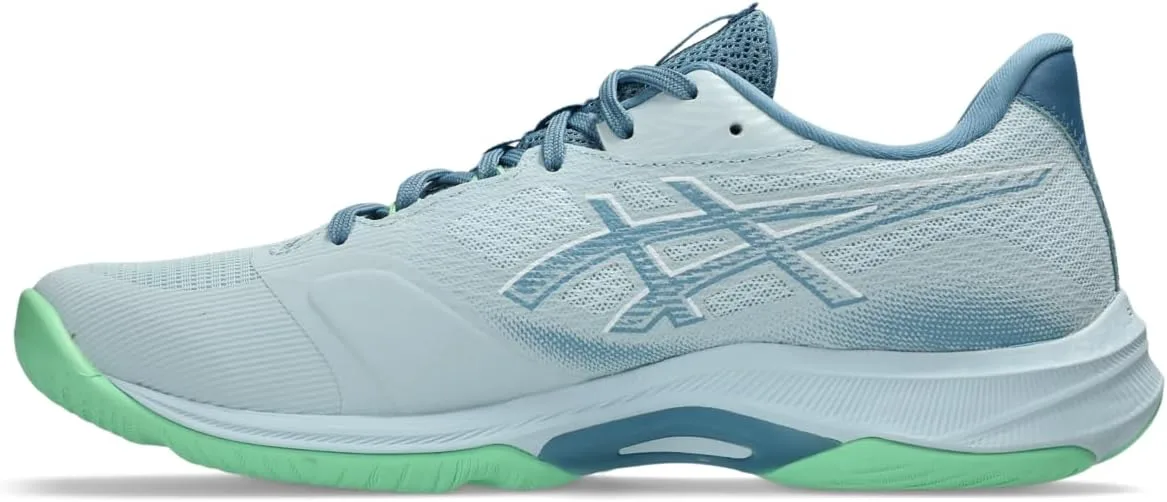 Мужские кроссовки ASICS Netburner Ballistic FF 4, серый/синий — фото 4