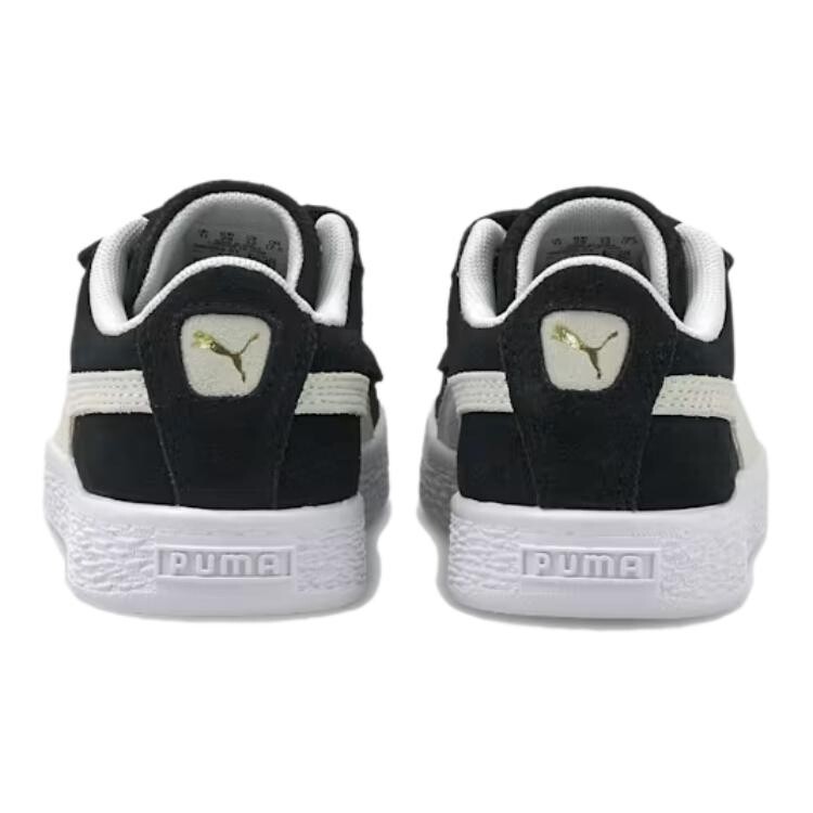 Детские замшевые кроссовки для крикета Puma Kids, Black and White — фото 4
