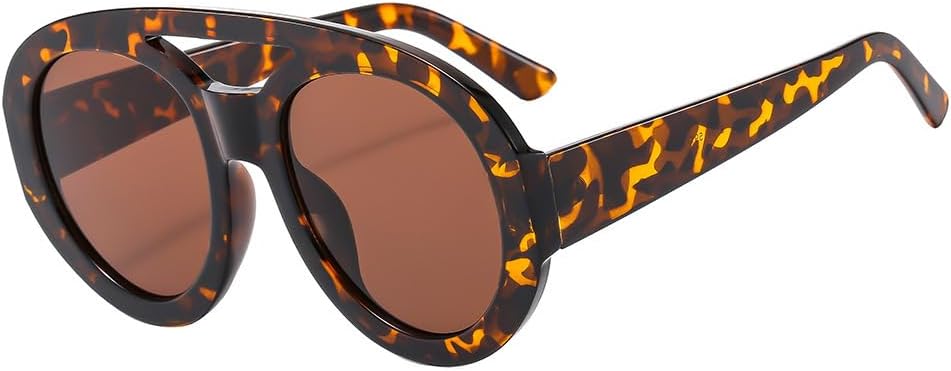 

Солнцезащитные очки для мужчин и женщин - защита UV400 - увеличенные линзы с двойной перемычкой и градиентным покрытием для занятий спортом на открытом воздухе и вождения QWBSER, 6