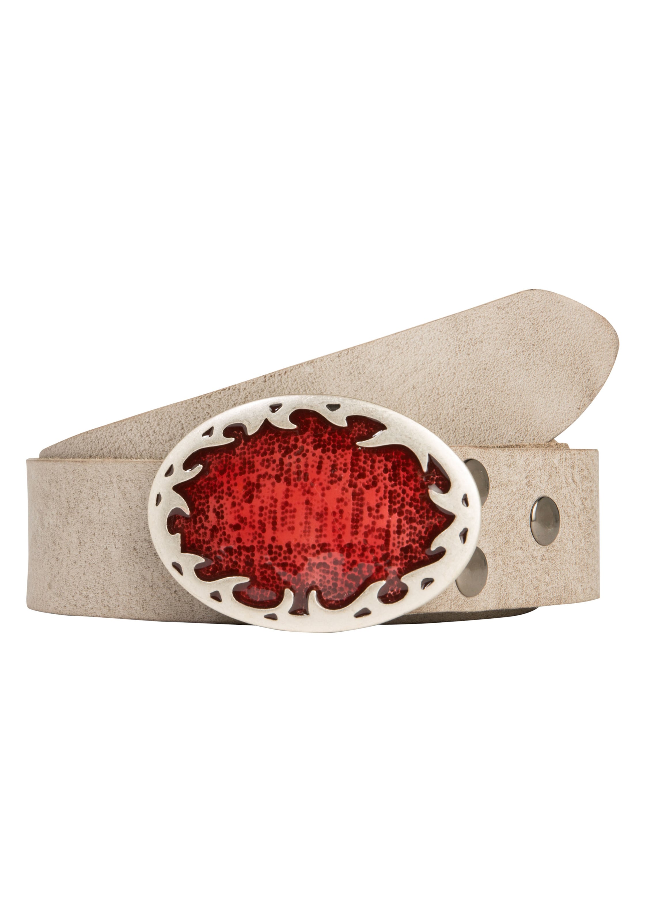 

RETTUNGSRING by showroom 019° Ремень в бежевом цвете