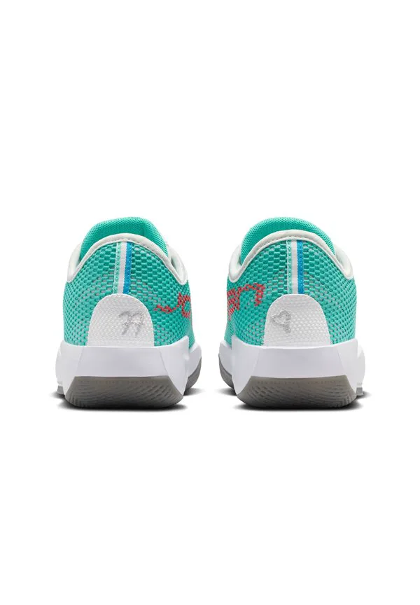 Старые баскетбольные кроссовки luka 77 love letter Jordan, Barely Green Washed Teal Chile Red Barely Green — фото 4